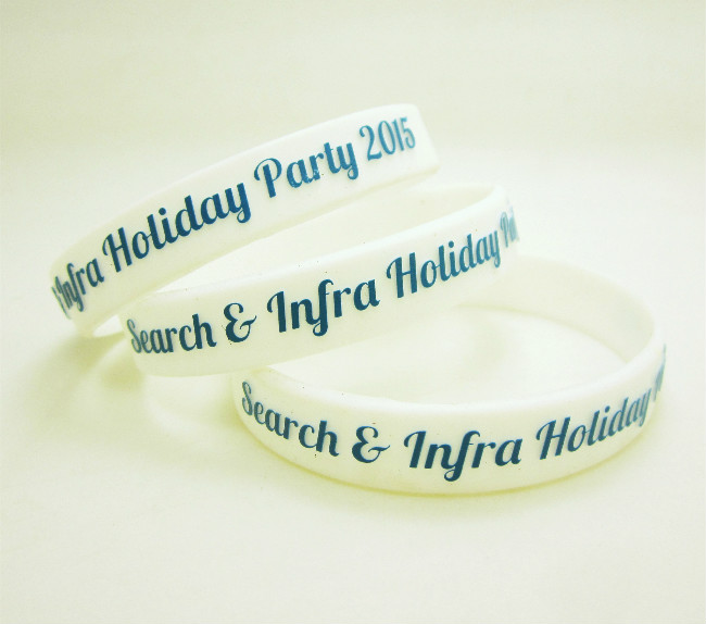 Embossed Printed Wristbands